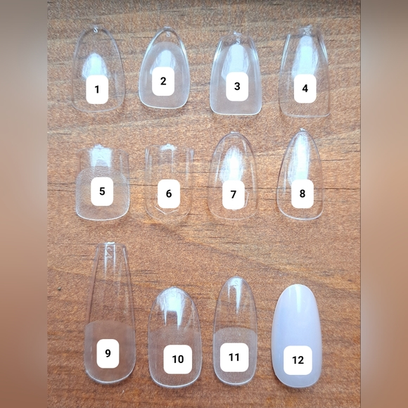 Full Custom Made Set of Press On Nails "I Love Lemon"! - Picture 2 of 2